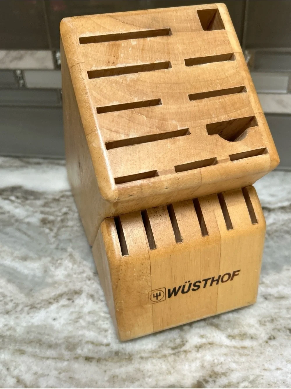 Wusthof light stained